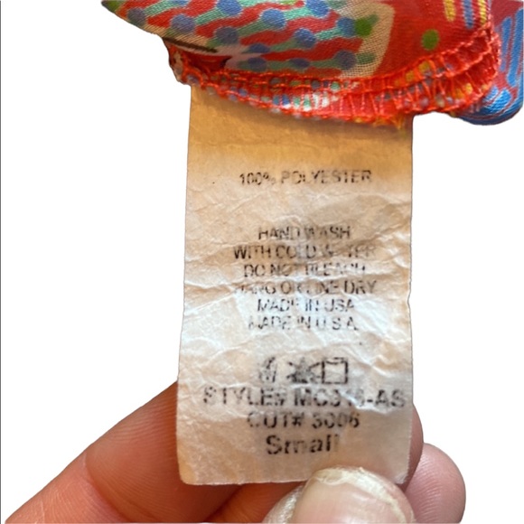 Altar’d State Geometric Designed Colorful Top - Picture 11 of 13